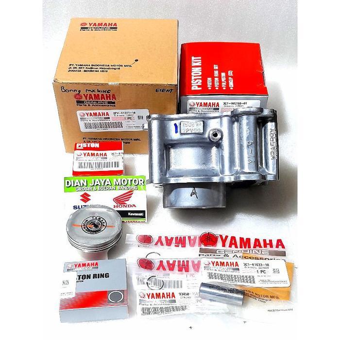 BLOK SEHER KIT CYLINDER BLOK BORING JUPITER MX KING VIXION NEW 2017 2PV ORIGINAL