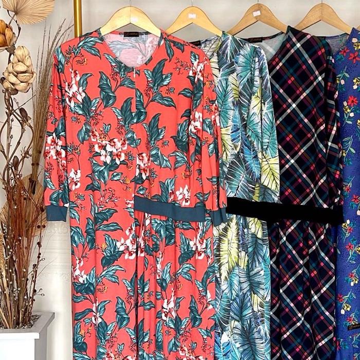 ZAJIFA GAMIS Garis | Gamis Daily