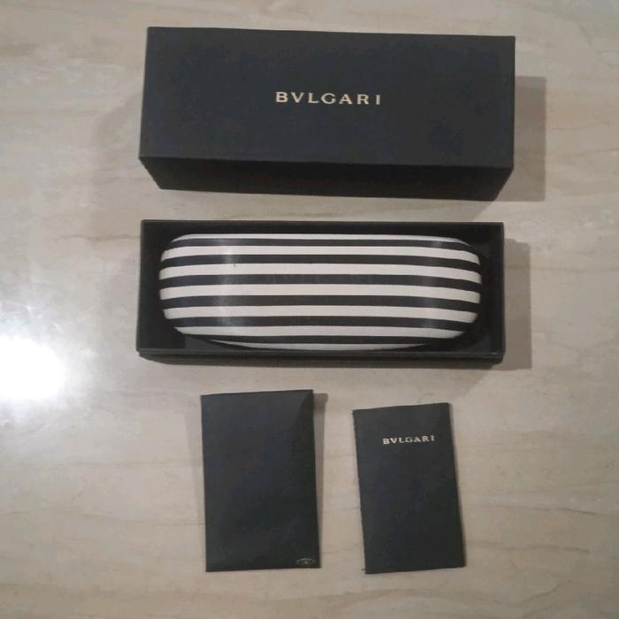 box kacamata bvlgari original