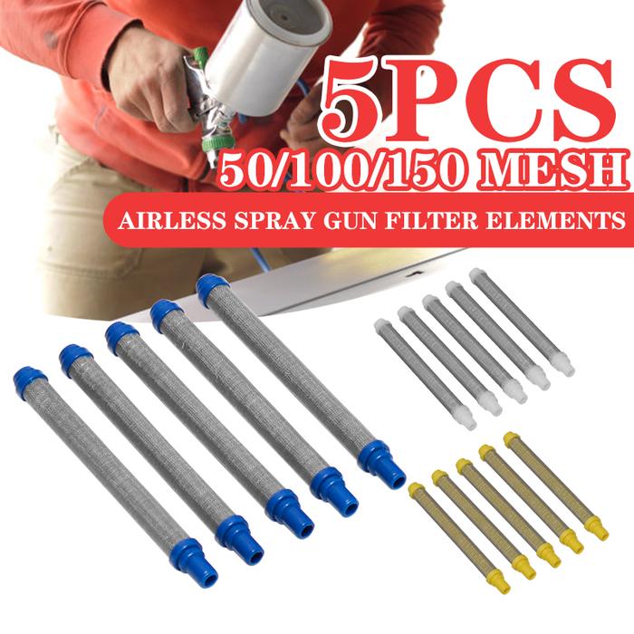 5pcs Airless Gun Filter Spray Gun Filter Spraying Machine Accessories