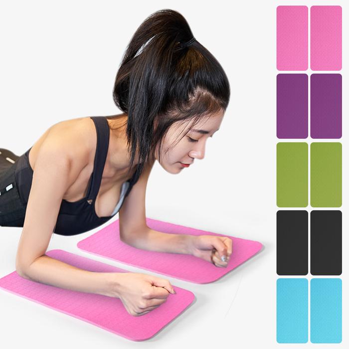 2 Buah 40*20CM Alas Lutut Yoga Bantal Siku Alas Pelindung