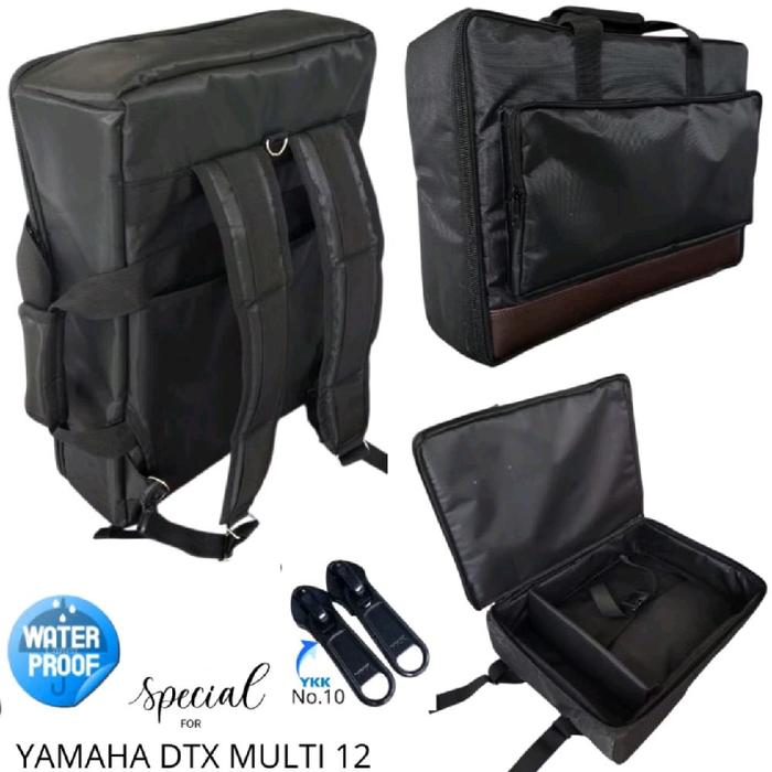 Tas Drum DTX Multi 12 Bahan Cordura Original Kuat Awet Tahan Lama Anti air Waterproof Busa tripel La