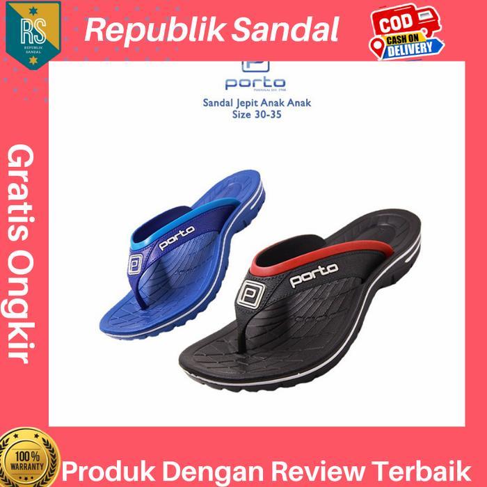 Sandal Anak Jepit Porto 1016 B 30-35 Terbaru !!!