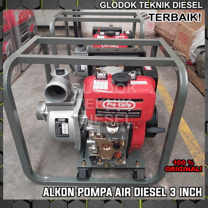 Mesin Alkon Pompa Air Sawah Diesel 3 Inch Water Pump 3" Solar QDP 80