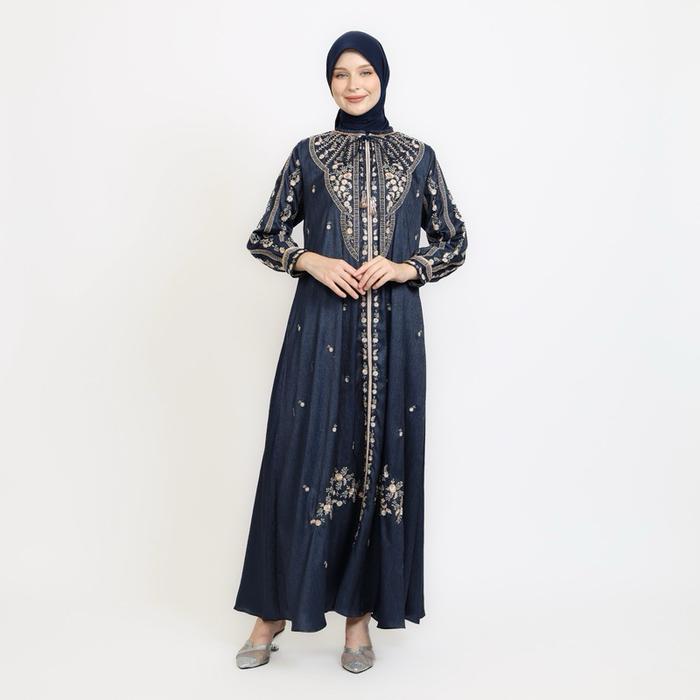 Rita WD 326 / gamis bordir cantik arsena / gamis bordir cantik dan mewah