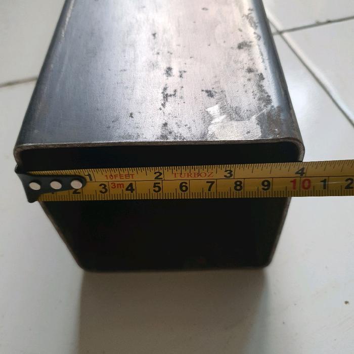 Besi Holo Hitam 10 x 10 1,9mm Panjang Custom