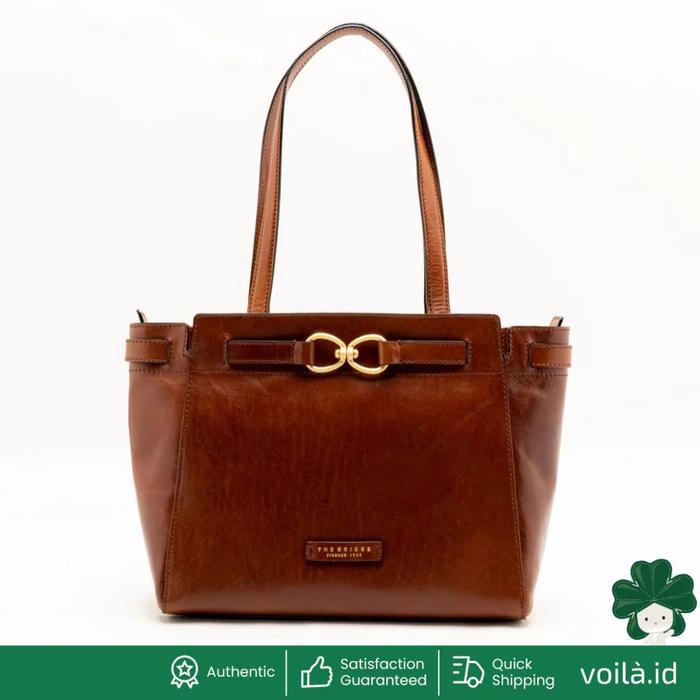 VOILAID ISOTTA TOTE BAG BROWN