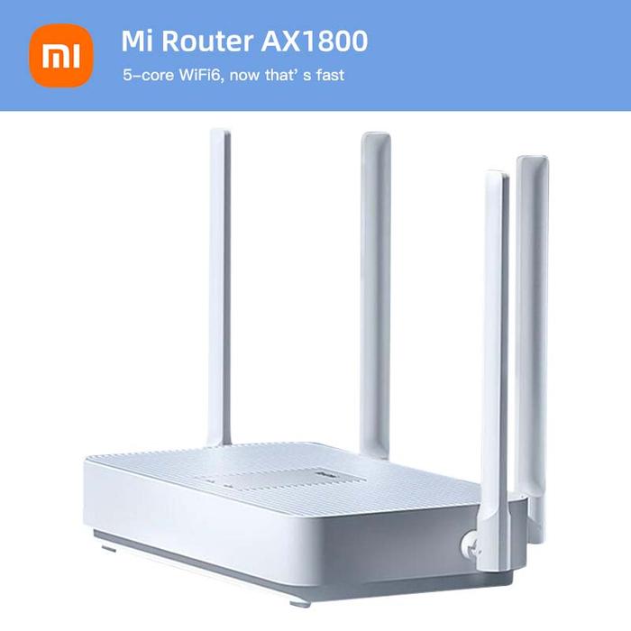 Redmi Mi Router AX1800 5-core WiFi6 1800 Mbps 256MB Dual-Band 4