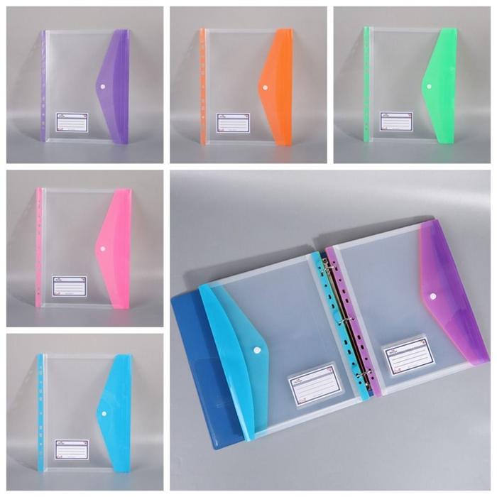 6pcs Paper Organizer A4 File Folders Wallets File Organizer Document