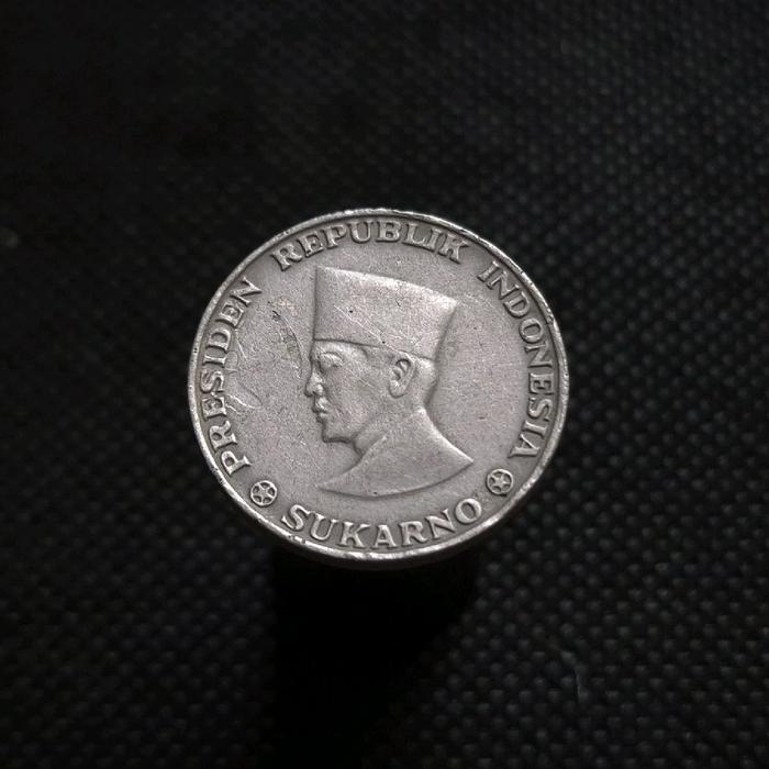 Uang Koin Kuno 10 Sen Kepulauan Riau Soekarno Tahun 1962