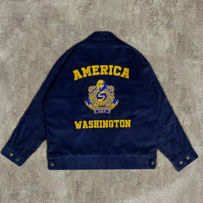 FFA JACKET - FFA Jacket Corduroy "SSA" By seattlestate.asia