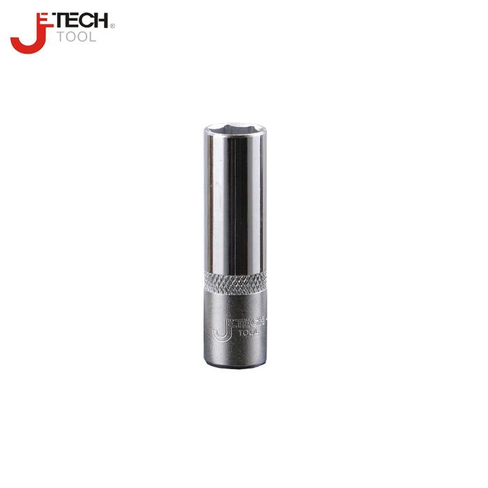 Jetech 1-pcs 1/4" drive 6 point PT metric deep long socket size 4mm