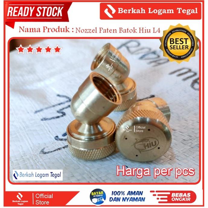 Nozzel Lubang 4 Batok Sprayer Import HIU Original Grosir