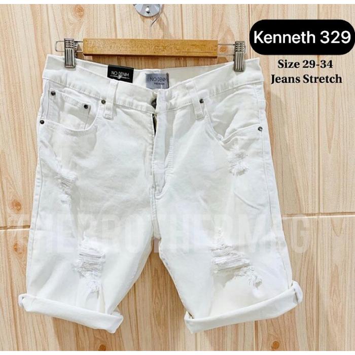 CELANA JEANS PENDEK PRIA-SHORT JEANS COWOK-CELANA PENDEK JEANS SOBEK MURAH-CELANA PENDEK PRIA SJ029