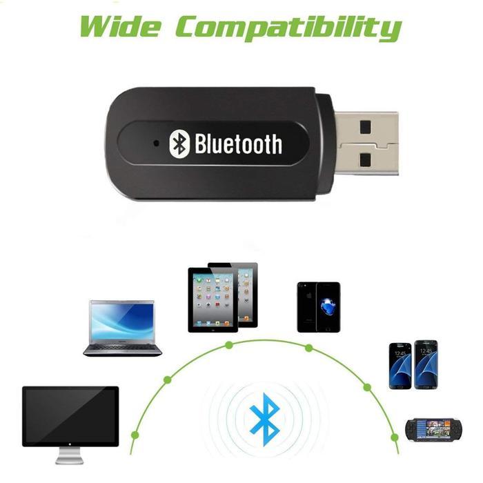 Bluetooth Receiver Ck02 Jack Audio 3,5mm Car Mobil bluetooth usb