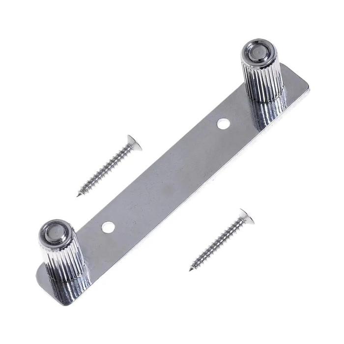 Adjust Plat Anchors & Studs Paku Pivot Bridge Tremolo Updown Chrome