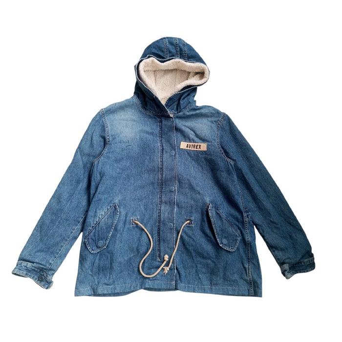 Avirex denim jeans jaket vintage