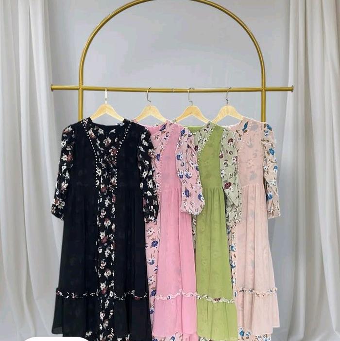 gamis outer anak/gamis ceruty anak kekinian