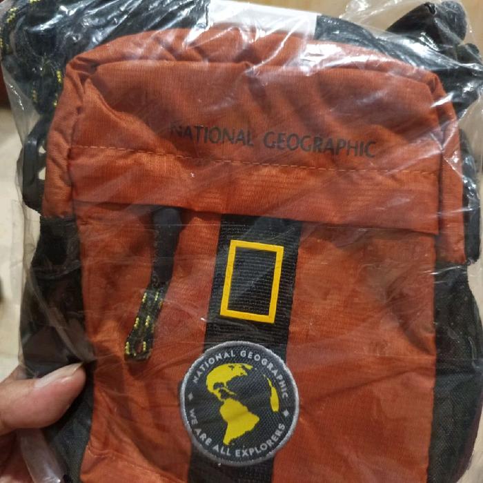 sling bag natgeo NG tas selempang N16980 new baru asli orange