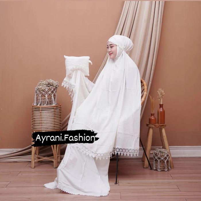 Ayrani Mukena dewasa Rendra putri 2in1 rayon premium