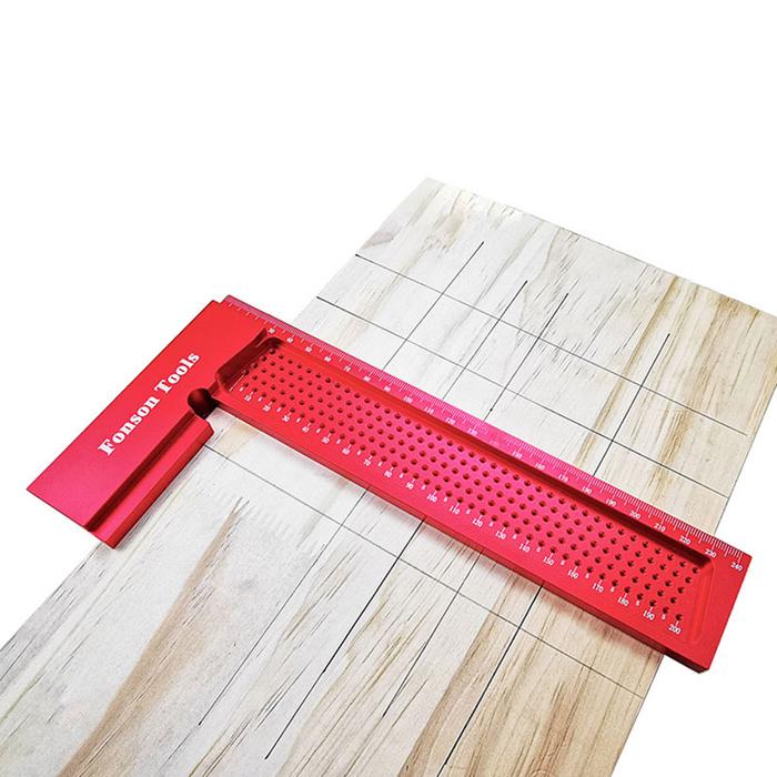 Terlaris, T-Square Mark Gauge Metric/Inch T-Rule Measuring