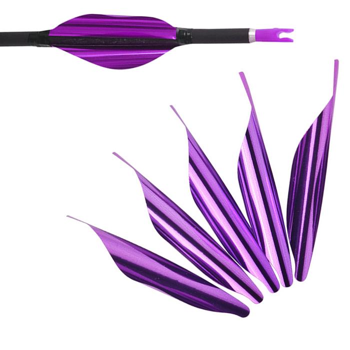 Spin Vanes Right-Wing Feather 50pcs Spin Vanes Spiral Feather Helical