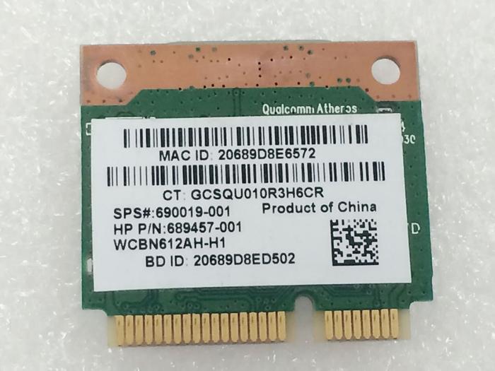 New Wifi For Bluetooth4.0 For Atheros QCWB335 Half Mini PCI-E