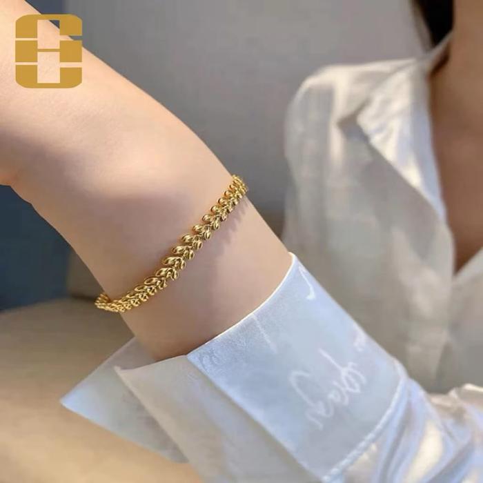 Gelang Biji Gandum Mewah untuk Tampilan Elegan dan Menarik