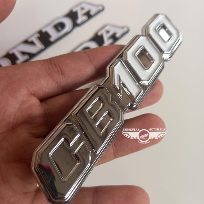 emblem tangki box aki import taiwan cb100 cb 100 k5 OSEAN