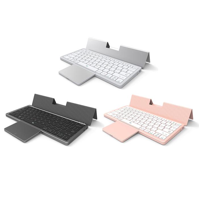 78 Keys Tablet Keyboard Bluetooth-compatible Wireless Keyboard with