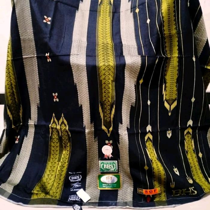 SARUNG BHS SGF SILVER SUTERA SPUNSILK 210 HITAM LIMITED EDITION