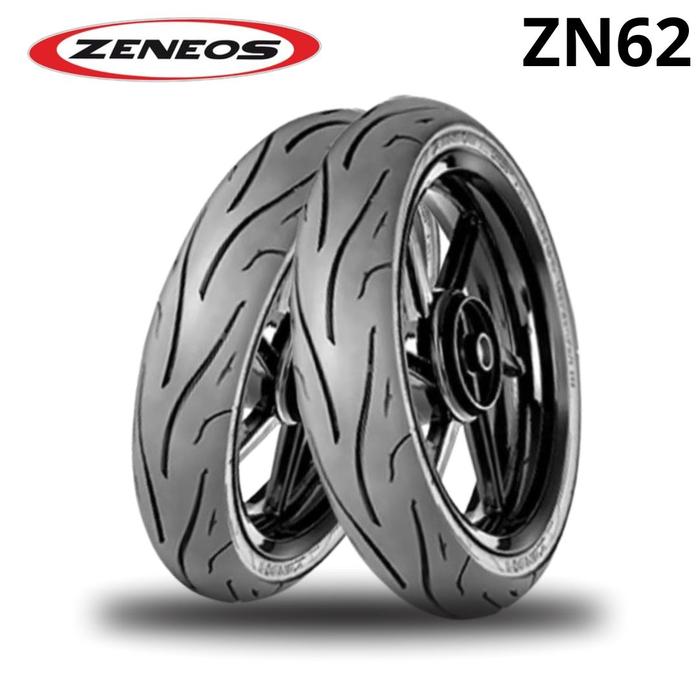 BAN  MOTOR RING 17 TUBELESS UKURAN 90/80, 100/70, 110/70, 120/70, 130/60, 140/70, 150/60 ZENEOS ZN62