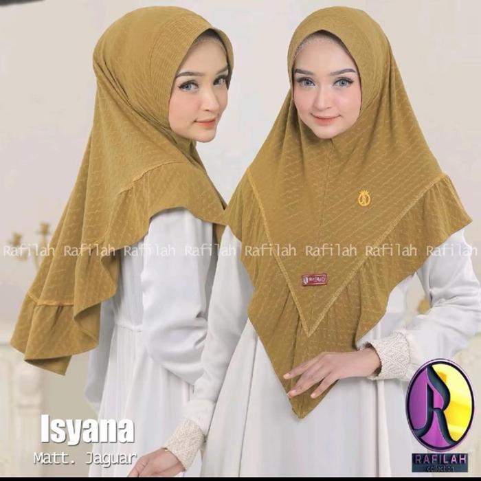 Kerudung azlia bahan crinckle