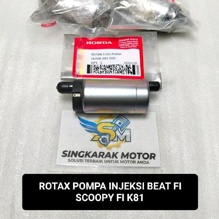 ROTAX ROTAK DINAMO FUELPUMP HONDA BEAT ESP NEW SCOOPY ESP K81 HONDA