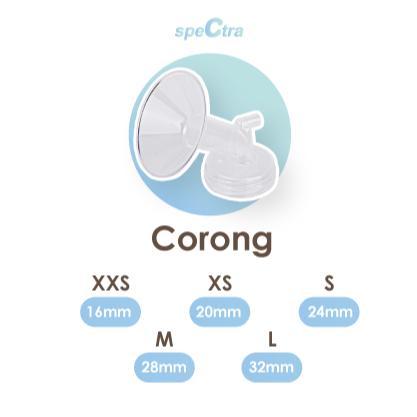 CORONG SPECTRA sparepart pompa asi bisa untuk semua tipe pompa asi spectra / SPECTRA PENGGARIS CORON