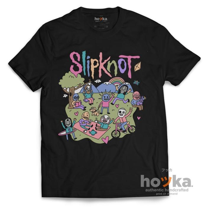 Kaos Slipknot HOOKA Distro Premium Baju Band Slipknot