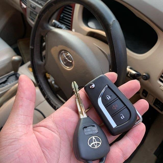 Alarm Mobil REMOTE Model Innova Reborn Kunci Lipat JT889 SET UNIVERSAL