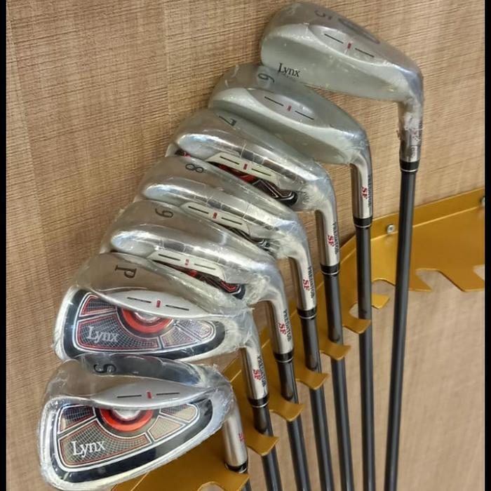PREMIUM Stick Golf Iron Lynx Predator Sf Graphite Shaft-Spec Jepang-Original