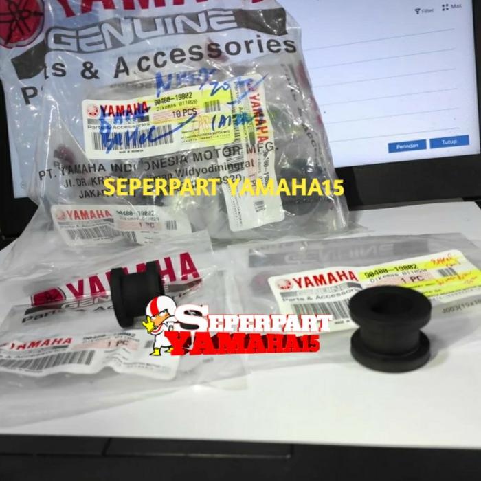 KARET GROMET BEHEL JOK NMAX NEW ORIGINAL YGP 90480-19802