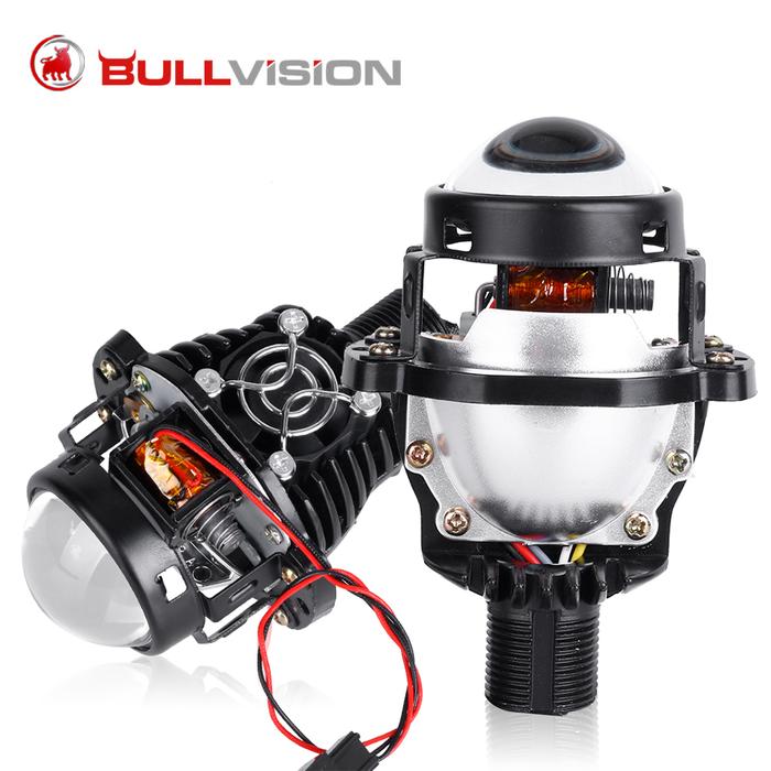 1.8 Inch Bi-led Projector Lenses 25000LM High Beam Low Beam H4 H7 LED