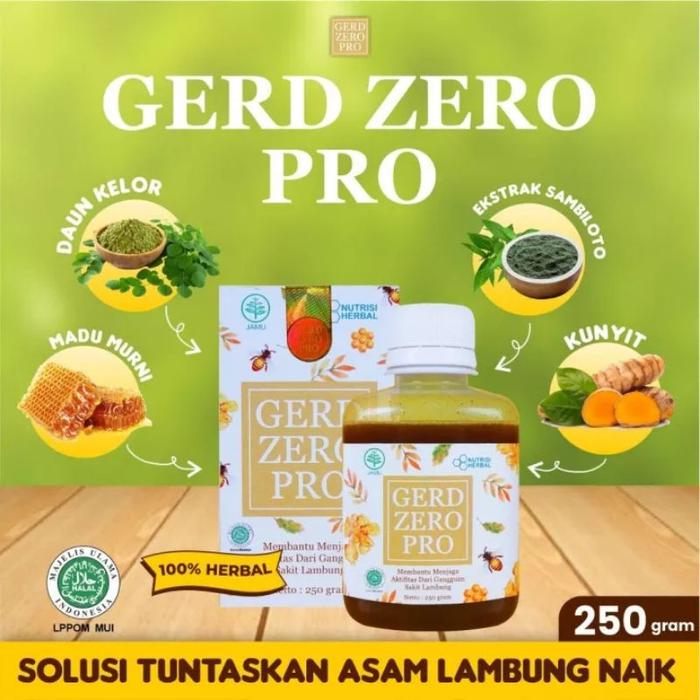 GERD ZERO PRO ASLI OBAT LAMBUNG ORI 100%