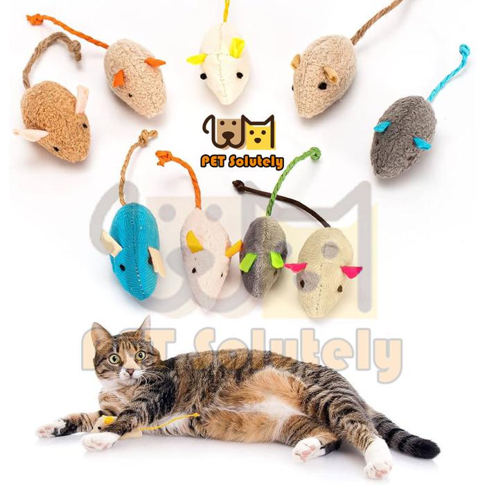 Mainan untuk kucing Mainan kucing Tikus Kucing Tikus Lucu Mainan Hewan Aroma Catnip