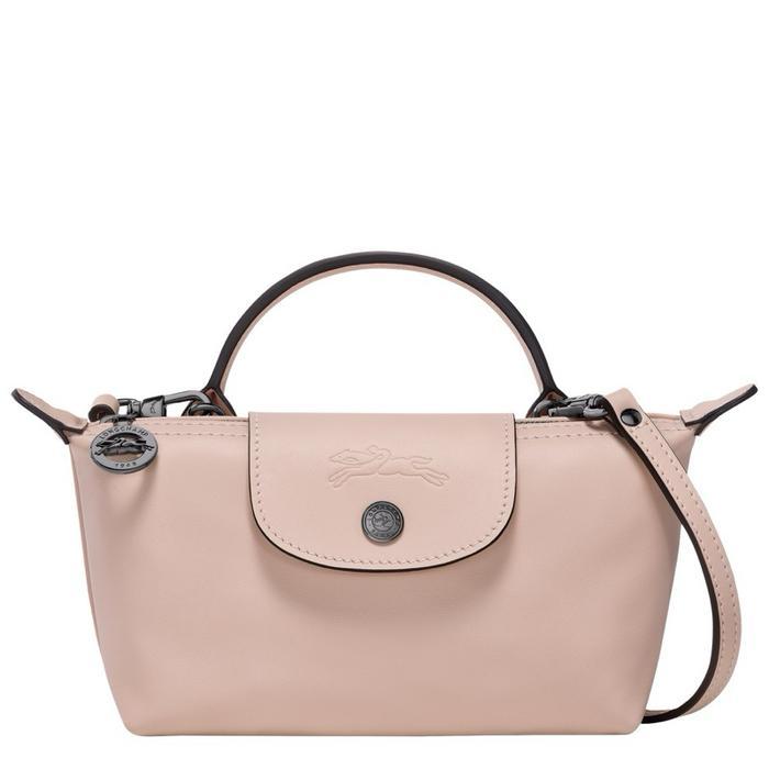 LONGCHAMP LEPLIAGE XTRA XS POUCH NUDE/LONGCHAMP LEATHER/LONGCHAMP POUCH LEATHER