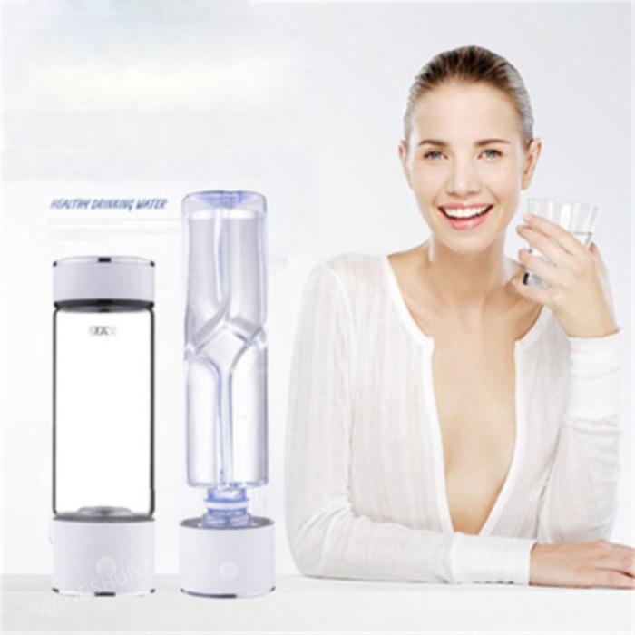 SPE/PEM Portable Hydrogen-Rich Water Bottle Alkaline lonizer