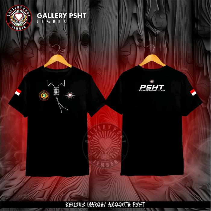 LAOS PSHT TERBARU SAKRAL Keren Sablon Stiker Distro Kaos Combed Katun Lembut Nyaman Dewasa Pria Baju