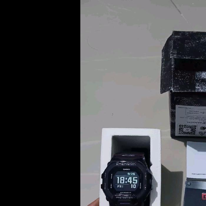 Jam tangan casio GBD 200 purple second
