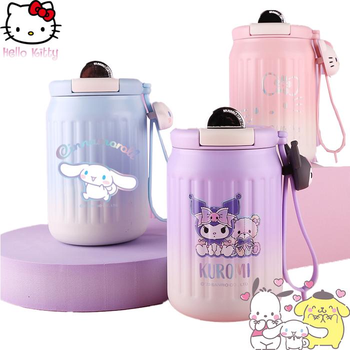 hello kitty coffee cup Sanrio anime ceramics water cup portable