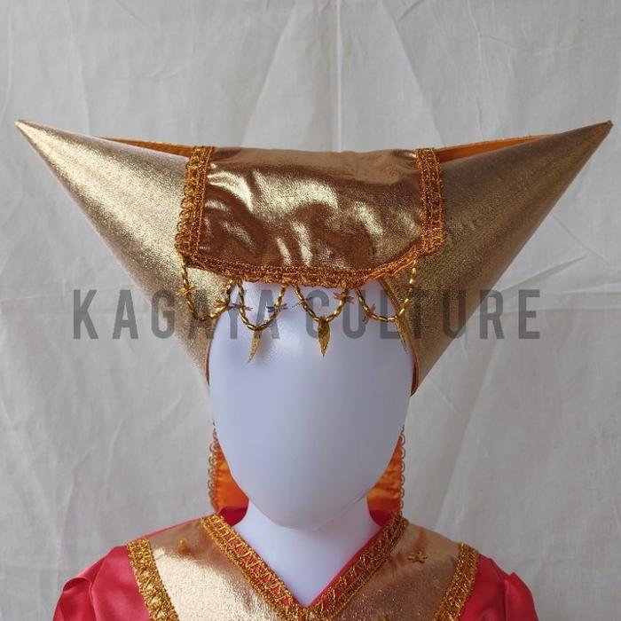 TANDUK MINANG - TANDUK TARI - AKSESORIS BAJU ADAT PADANG PEREMPUAN - AKSESORIS KEPALA TANDUK BAJU AD