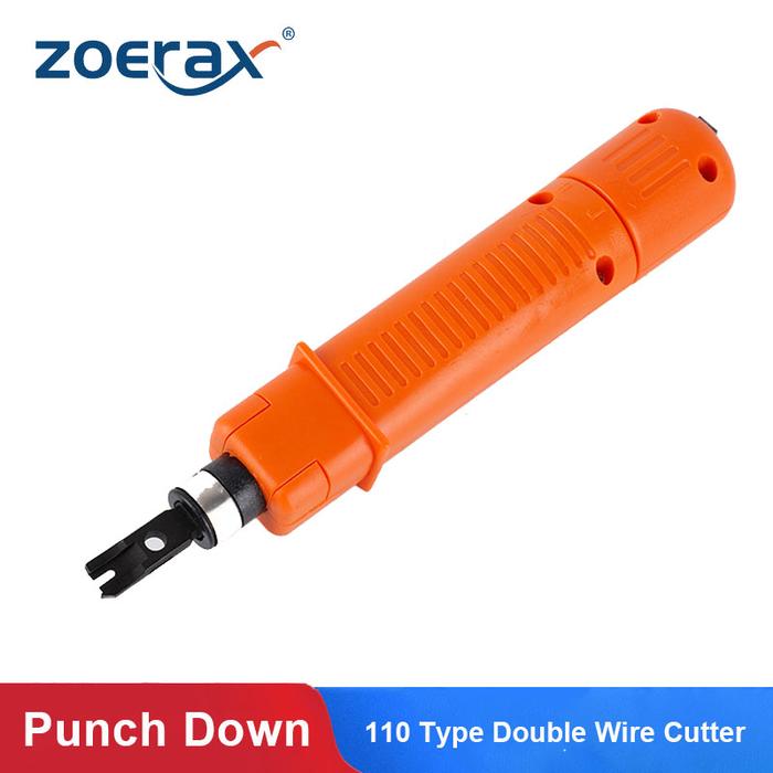 ZoeRax Punch Down Tool, Zoerax 110 Type Network Cable Tool Double