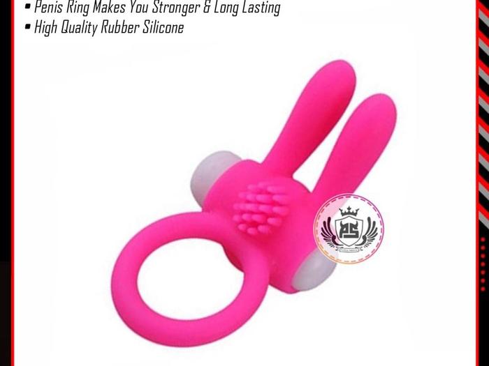 COCK RING RABBIT VIBRA - Cincin Delay Bunny